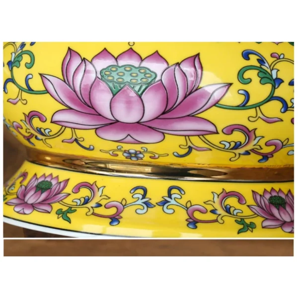 Lư sen Phước Lộc trưng bàn thờ, phụ kiện đồ thờ cúng - Image 4