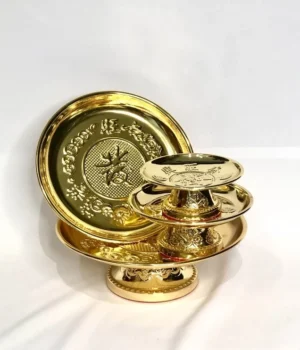 Dĩa Hưng Vượng Phát sang trọng chưng trái cây, trang trí bàn thờ