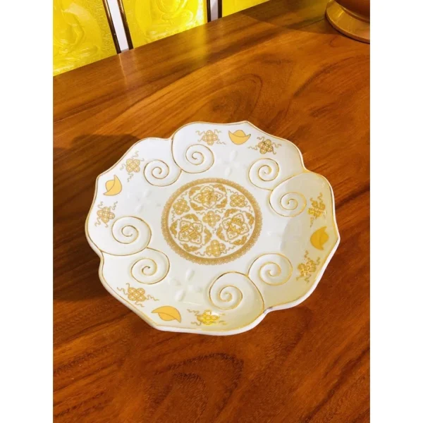 Bộ thờ cúng bằng sứ Hoàng Tài Phước - Image 5