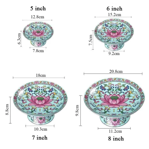 Dĩa sen Phước Lộc thờ cúng, bộ bàn thờ - Image 2
