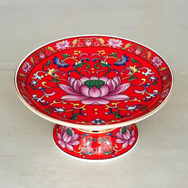 Dĩa sen Phước Lộc thờ cúng, bộ bàn thờ - Image 5