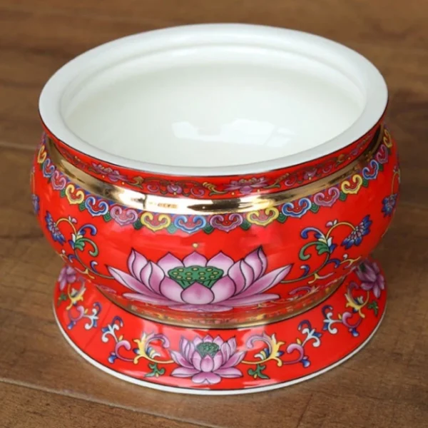 Lư sen Phước Lộc trưng bàn thờ, phụ kiện đồ thờ cúng - Image 2