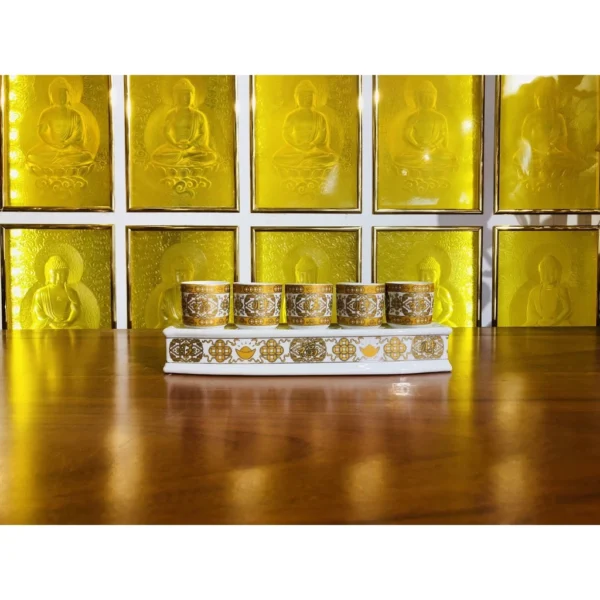 Bộ thờ cúng bằng sứ Hoàng Tài Phước - Image 4