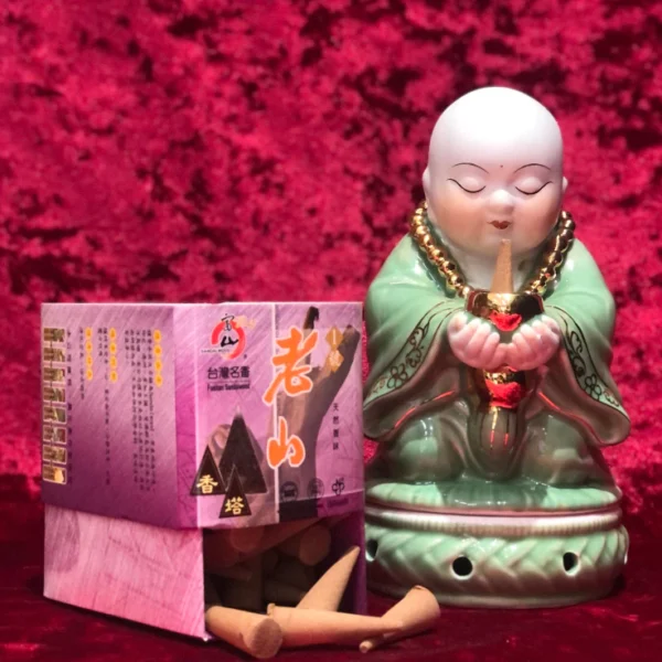Nhang viên đàn hương, trầm hương Fushan Sandalwood Đài Loan chính hãng, hương thơm dễ chịu, 100% thiên nhiên - Image 7