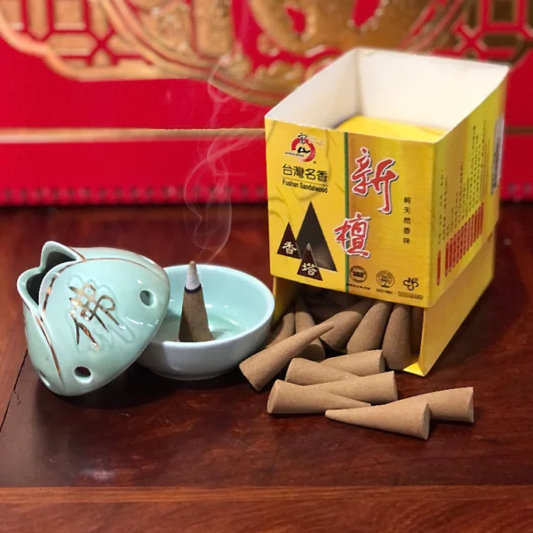 Nhang viên đàn hương, trầm hương Fushan Sandalwood Đài Loan chính hãng, hương thơm dễ chịu, 100% thiên nhiên - Image 6