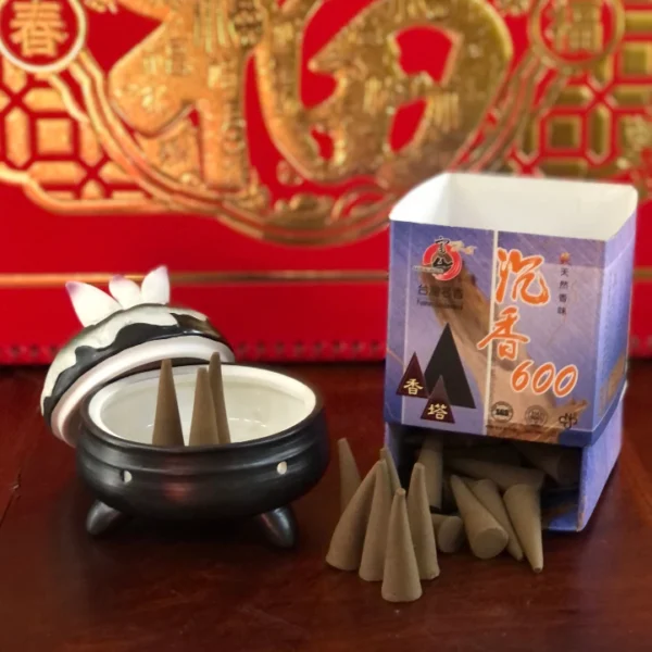 Nhang viên đàn hương, trầm hương Fushan Sandalwood Đài Loan chính hãng, hương thơm dễ chịu, 100% thiên nhiên - Image 2