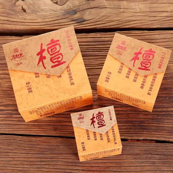 Nhang khoanh đàn hương JINWANGLAI chính hãng, 4h, 12h, 24h thư giãn, phong thủy - Image 3