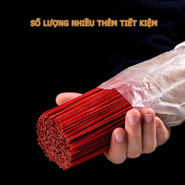 Nhang đàn hương không khói 100% tự nhiên, mùi hương thanh tao, phong thủy, 600 cây tiết kiệm - Image 7